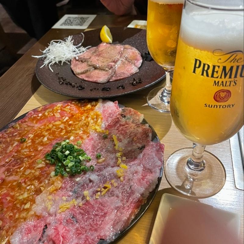 サーロインユッケ(肉匠 焼肉うしびより (USHIBIYORI))