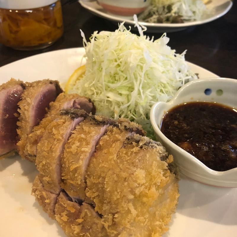 カツオのレアフライ定食(大河 ２号店)