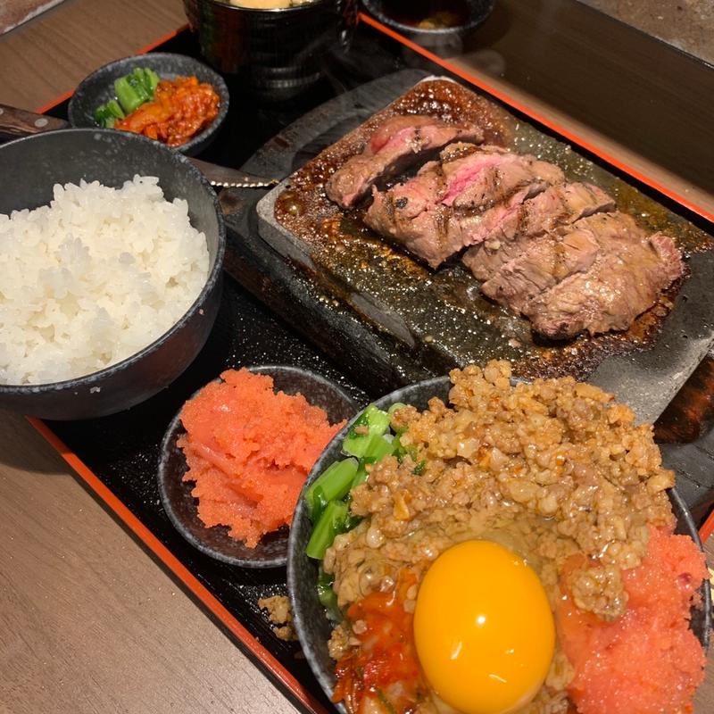 ロースステーキセットレギュラー200g(感動の肉と米 本厚木店)