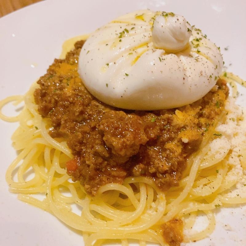 王様のブッラータチーズボロネーゼ(goodspoon シミントひろしま店)