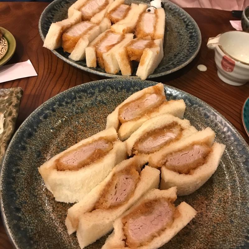 カツサンド(居酒屋まめぞ)