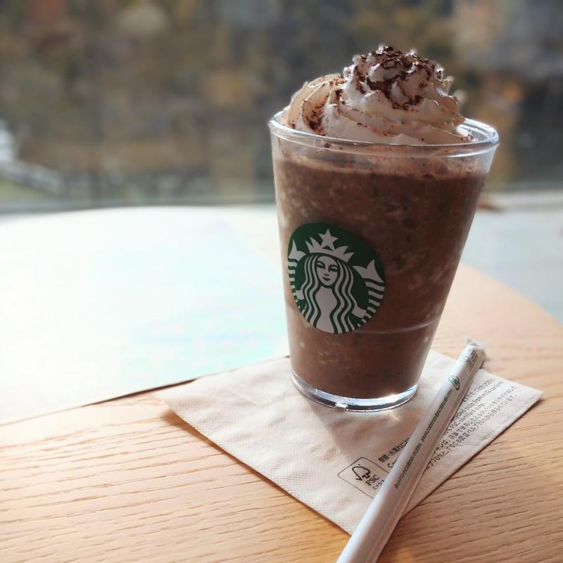ダークモカチップフラペチーノ(スターバックス コーヒー 新宿御苑店)