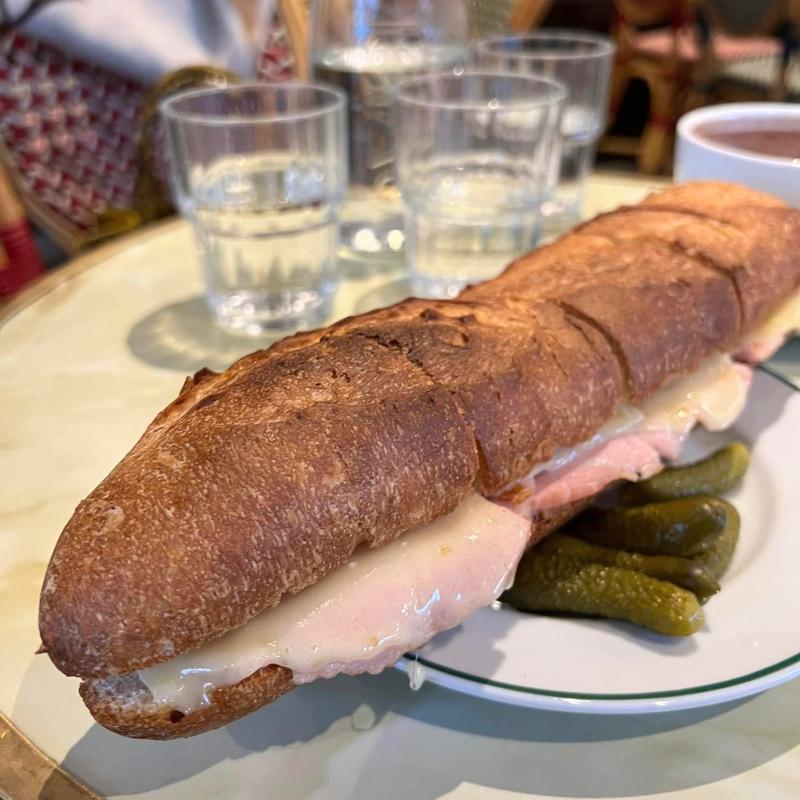 サンドイッチ ハム&チーズ(AUX BACCHANALES KIOICHO（オーバカナル 紀尾井町）)