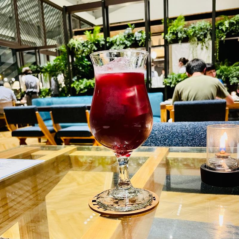 赤ぶどうソーダ割り(カフェ・レストラン＆バー 舷GEN)