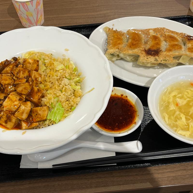 麻婆チャーハン・餃子セット(東京餃子軒イオンモール上尾店)