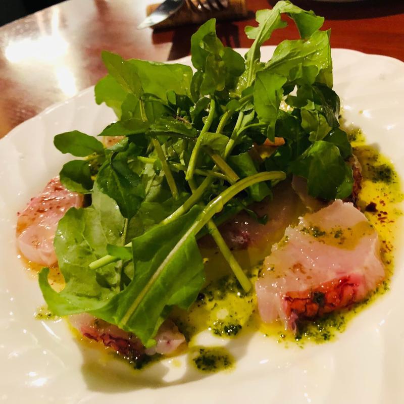 ハチジョウアカムツとハマダイのカルパッチョ(BISTRO ORANGER （ビストロ オランジェ）)