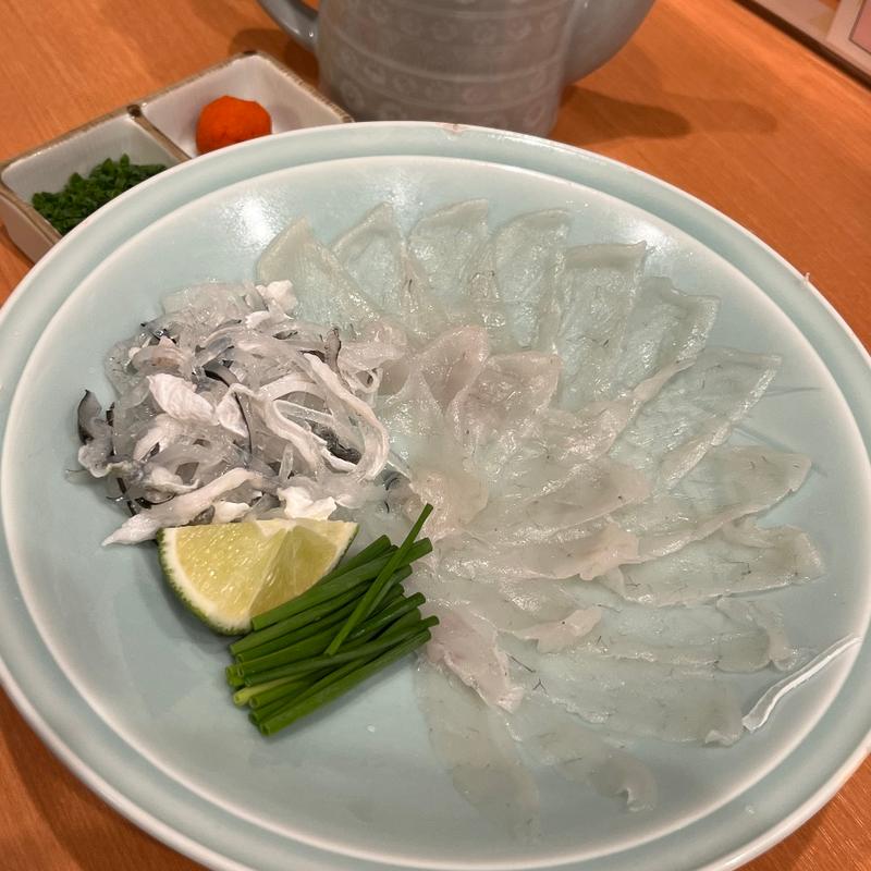 てっさ(旬魚と旬菜 竹なか)