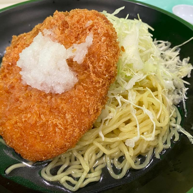 冷やし塩だれカツラーメン(ビッグさんど)