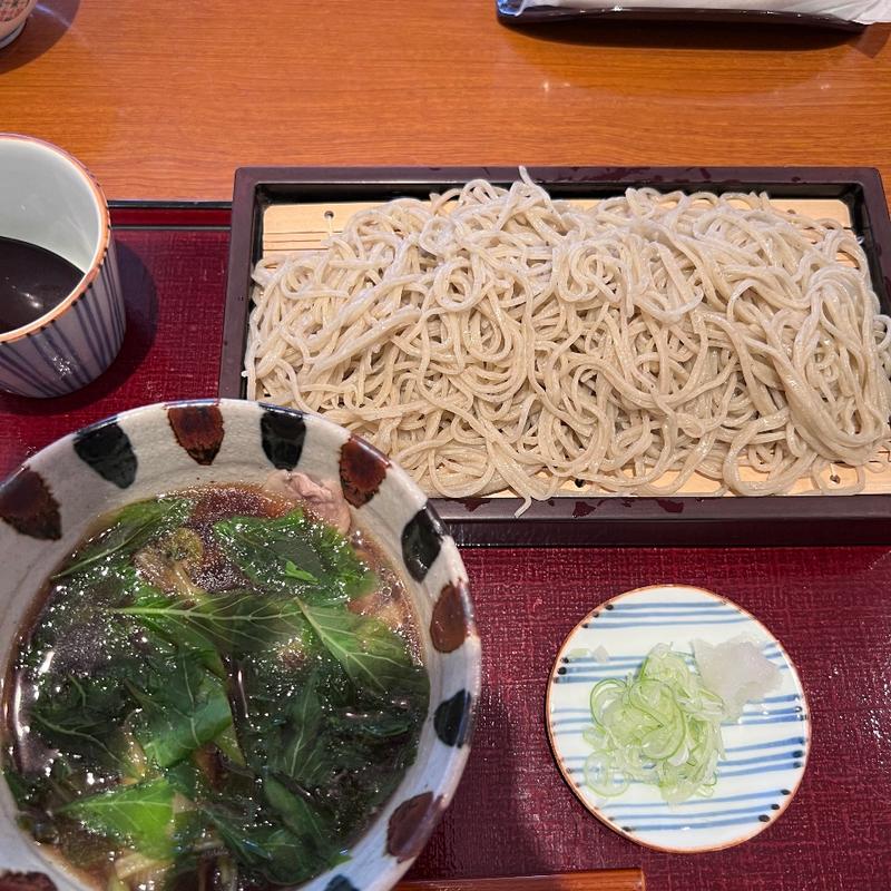 鴨せいろ(手打そば尾沼)