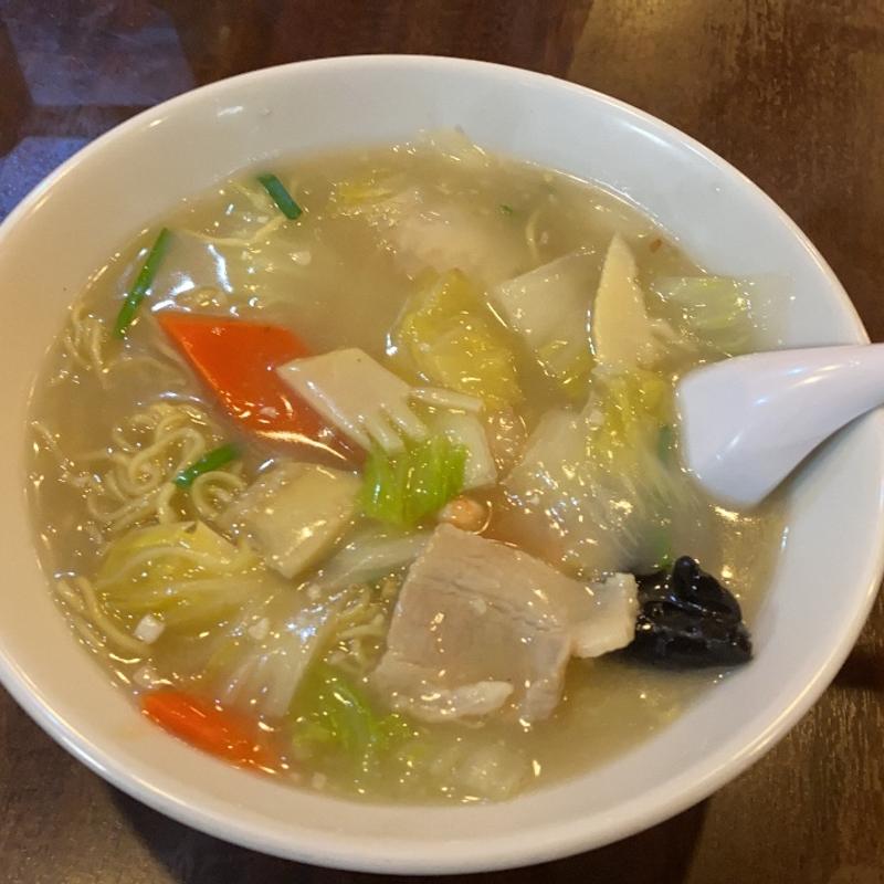 五目汁そば(金明飯店 3号店)