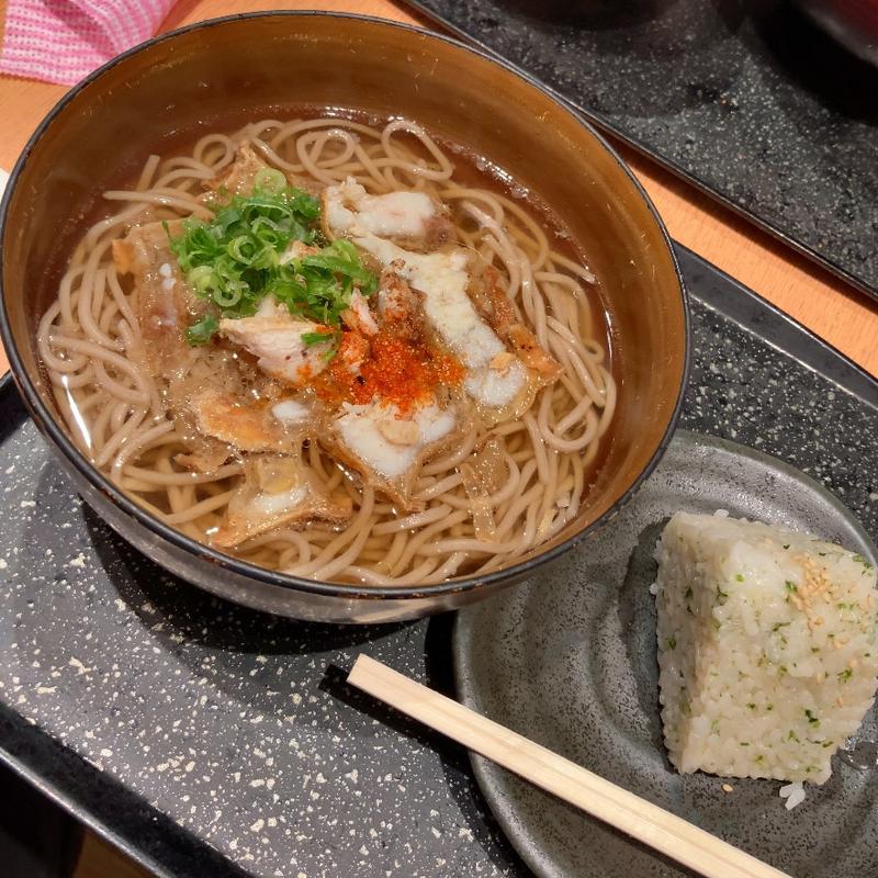かすそば(浪花そば エキマルシェ新大阪店)