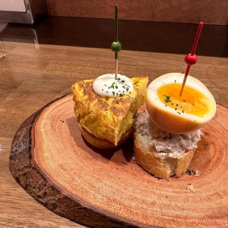 ピンチョス(燻製バルEstarico)