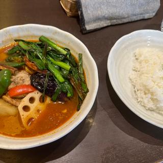 チキン野菜カレー（淡麗）(五○堂)