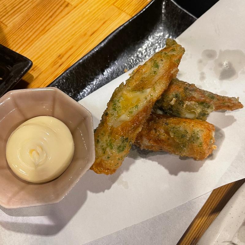 チーズ磯辺揚げ(京橋酒場)