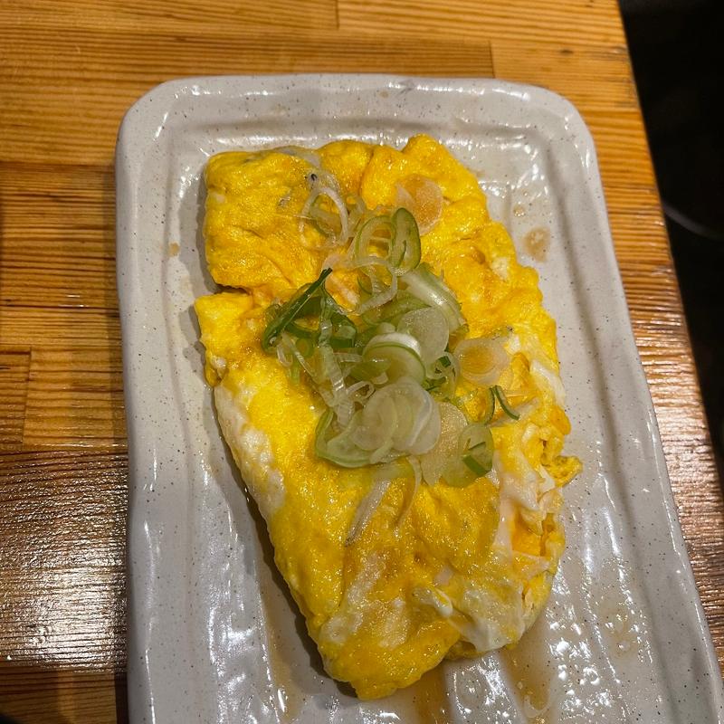 しらすオムレツ(京橋酒場)