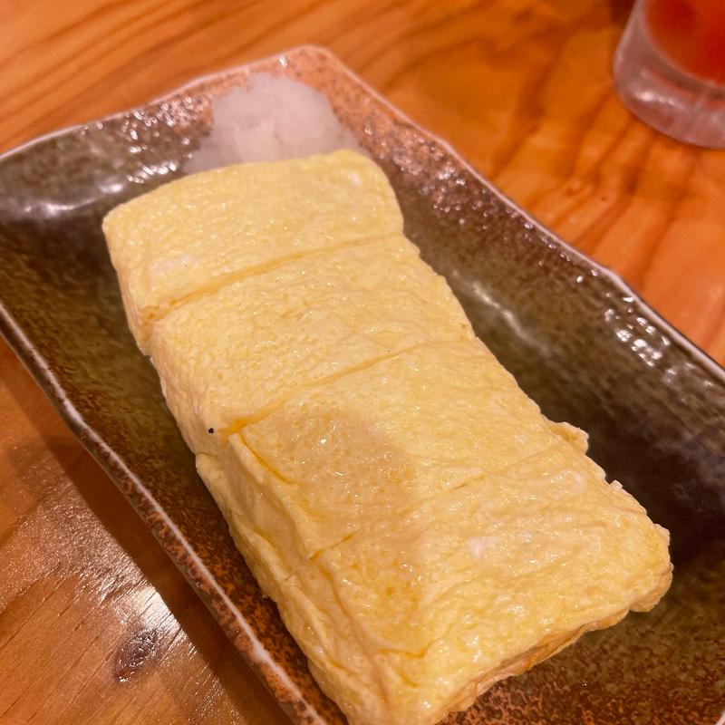 だし巻き玉子(地魚酒場 魚八商店 京橋店)