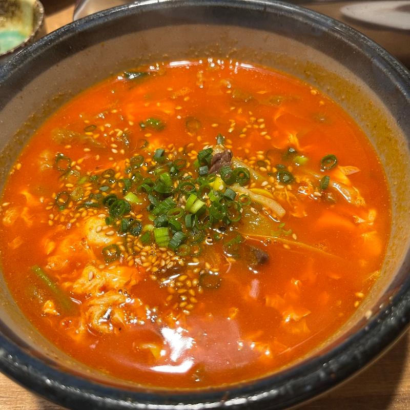 ユッケジャンスープ(焼肉しん)