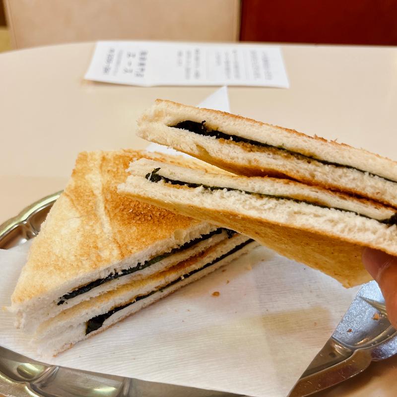 のりトースト(珈琲専門店 エース)
