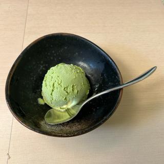 抹茶アイス(すしざんまい 川崎店)
