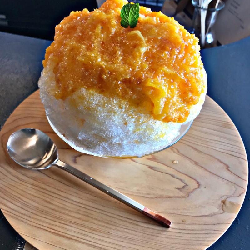 みかんの氷(瀬戸内 ひだまり かき氷 鷺沼店)