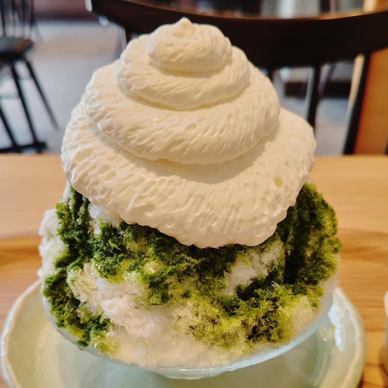 抹茶みるく氷(京都宇治 茶想もりた園)