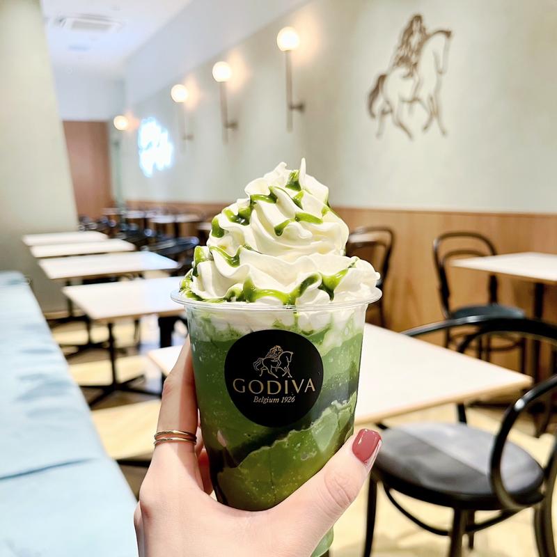 宇治抹茶ショコリキサー(GODIVA cafe Hibiya)