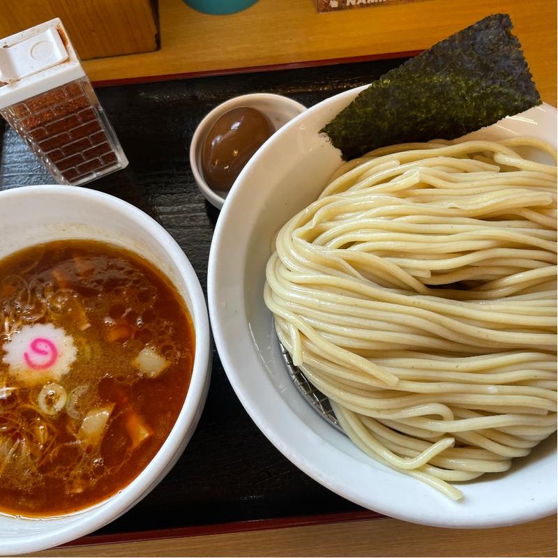 味玉つけ麺(麺処 くろ川)