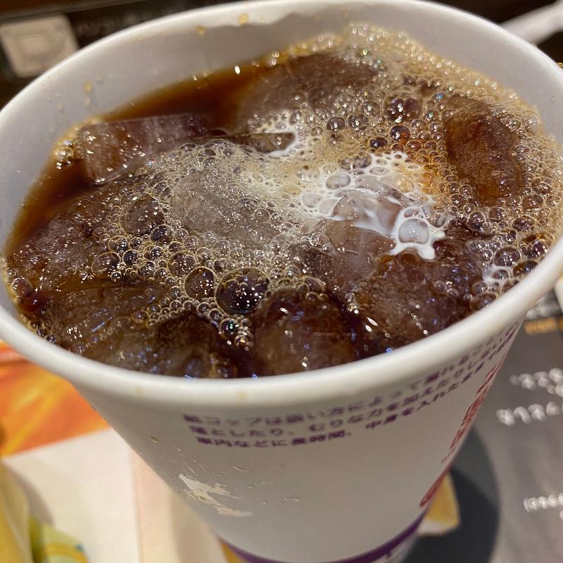 アイスコーヒー(マクドナルド 日田店)