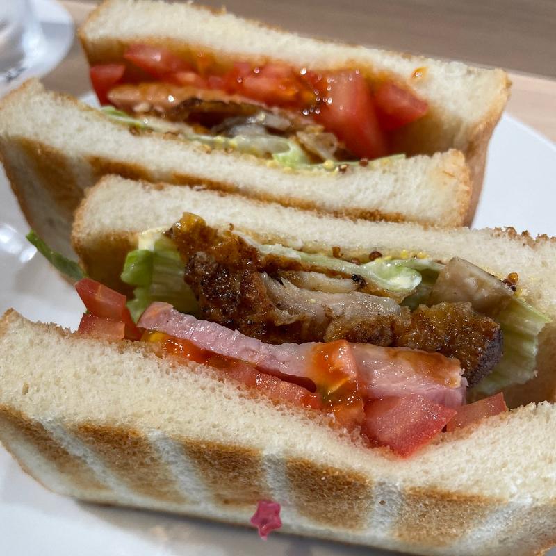 クラブハウスサンド(Cafe&Bar ALBA)