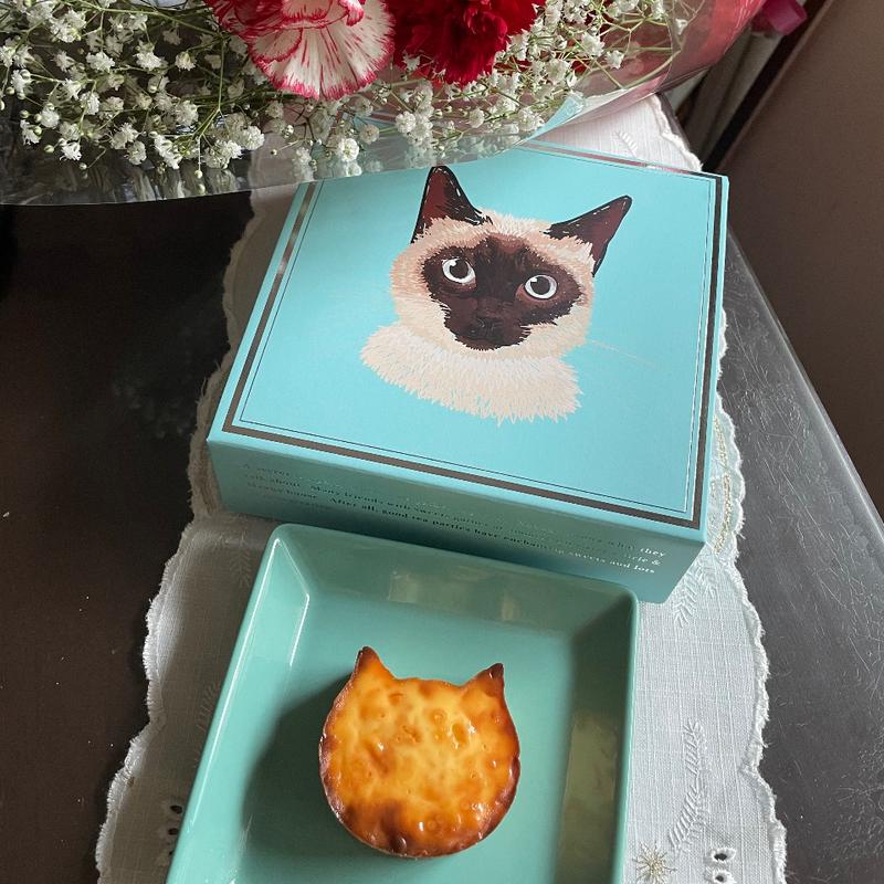 ねこねこチーズケーキ　4個入(オールハーツ・カンパニー 名古屋工場)