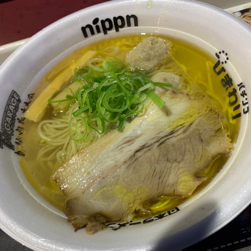 日本三大地鶏 極上塩ラーメン(ラーメンショー)