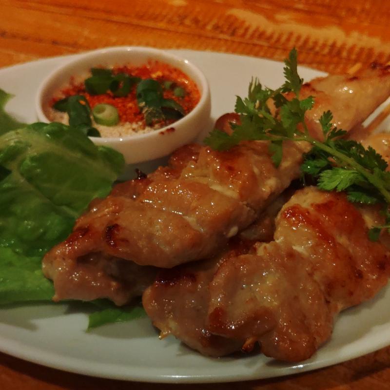 牛串焼き(タイ料理 URAIWAN)