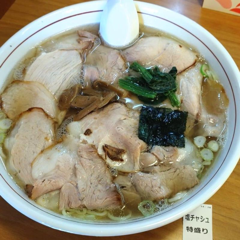塩チャーシュー 特盛り(らーめんヒグマ 小千谷本店)