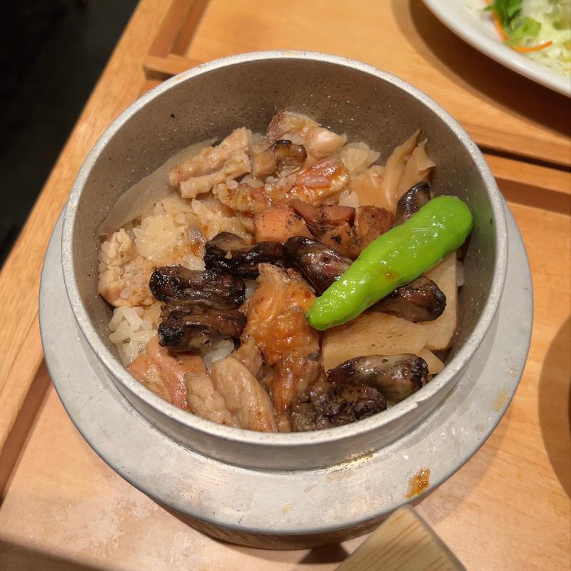 鳥づくし釜飯(やきとり・かまめし・ワイン 鳥勘助 大手町店)