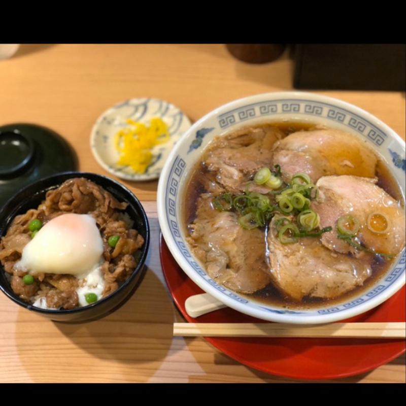 黒煮干中華そば(麺処 若武者 ASAKUSA 〜FUKUSHIMA NOODLE STYLE〜)