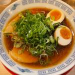 黒煮干中華そば味玉入り(麺処 若武者 ASAKUSA 〜FUKUSHIMA NOODLE STYLE〜)