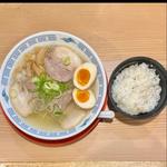 会津山塩物語(味玉付)(麺処 若武者 ASAKUSA 〜FUKUSHIMA NOODLE STYLE〜)