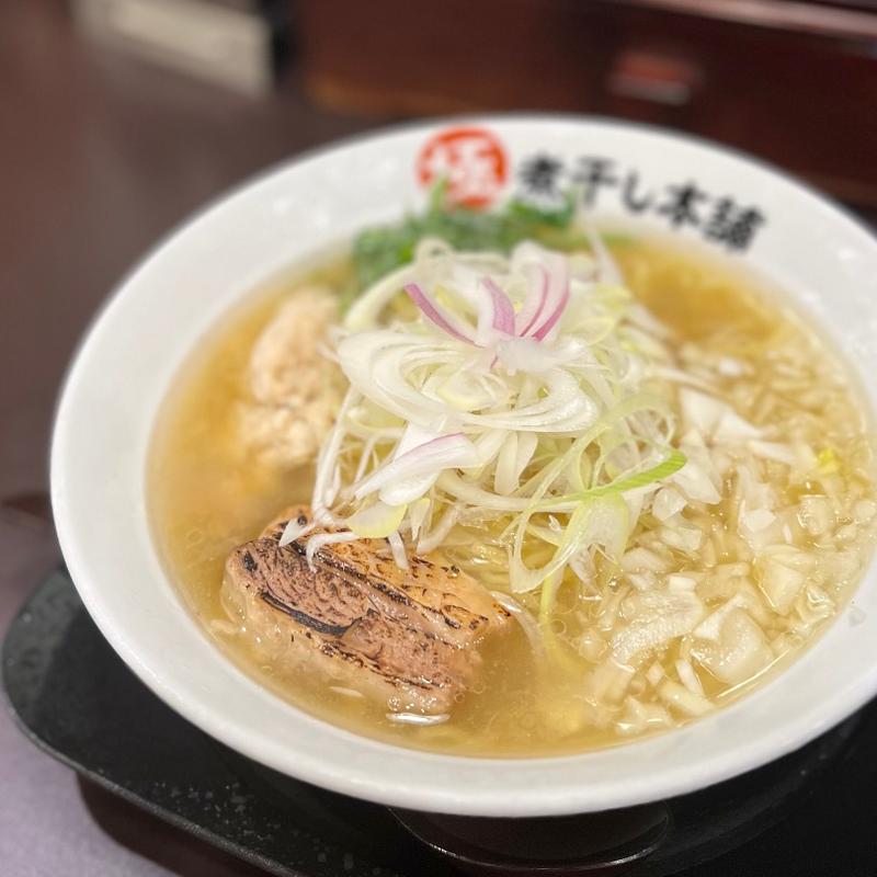 冷やし鯛煮干しラーメン(煮干しラーメン山岡家 狸小路4丁目店)