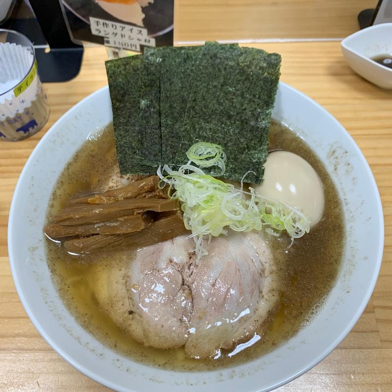 濃厚あごだしラーメン(麺屋ふたば)