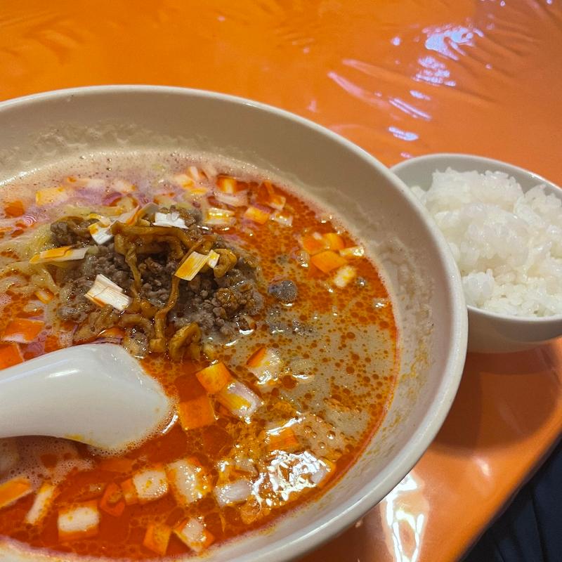 ランチセット　白坦々麺と半ライス(THE 富士 （ザ フジ）)