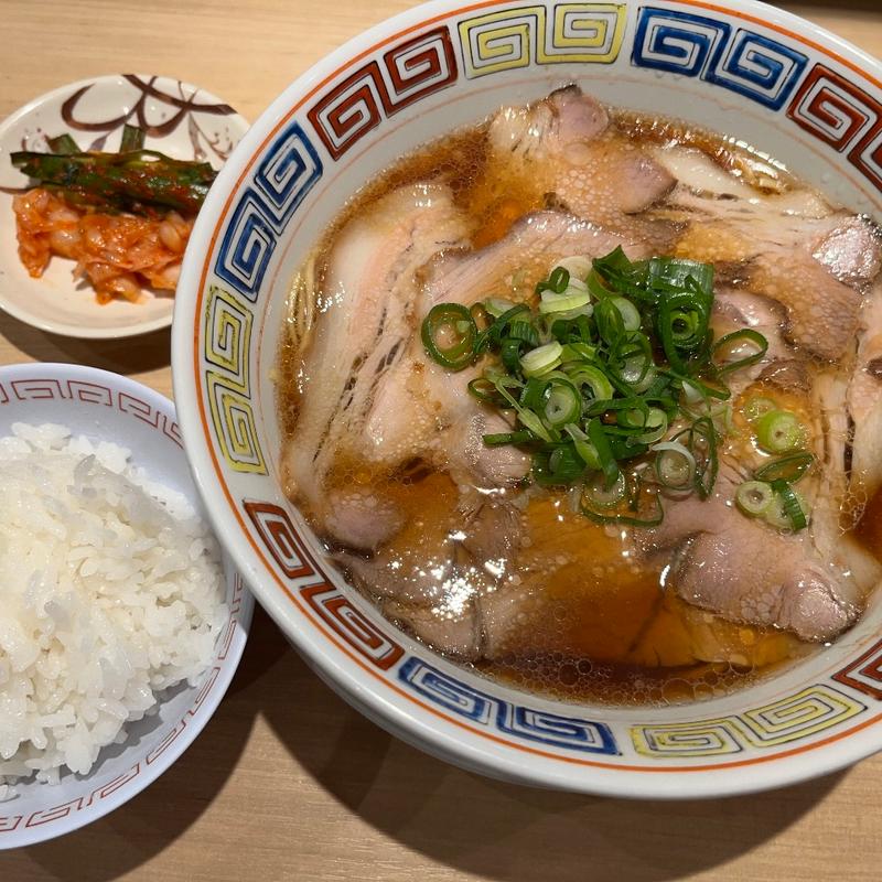 中華そば ポーク(カドヤ食堂 西梅田店)