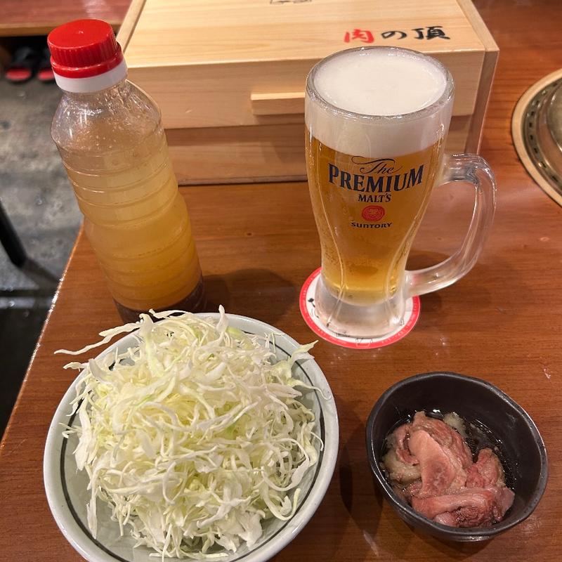 ザ・プレミアムモルツ（生ジョッキ）(肉の頂 川崎店)