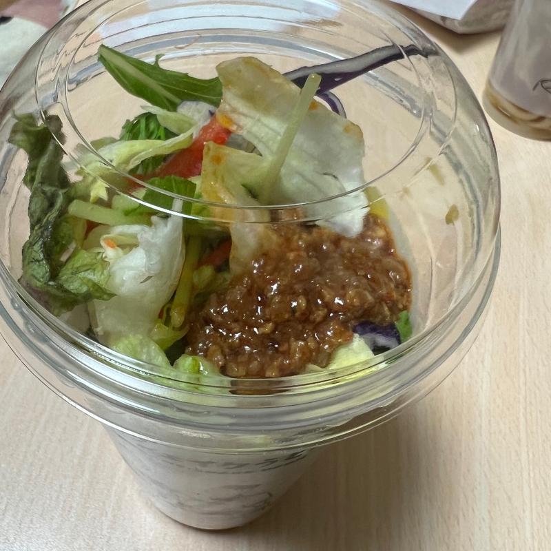 ピリ辛坦々サラダうどん(丸亀製麺 長岡店 )