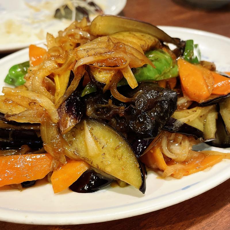 茄子炒め(高伸)