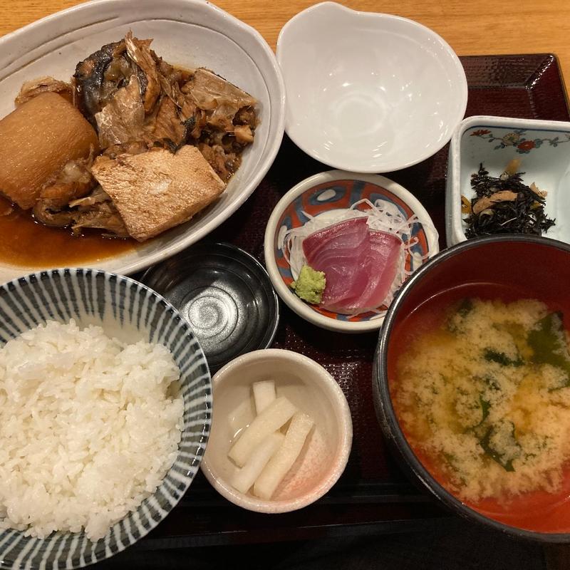 あら大根煮定食(河岸 番外地 市ヶ谷店 )