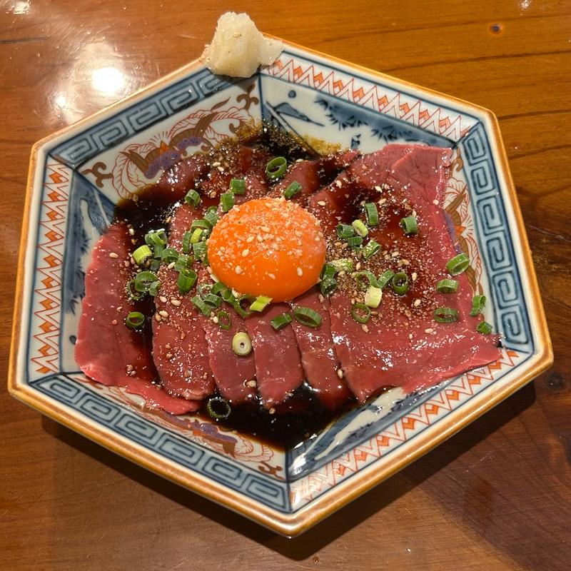 ハツ刺し(肉の頂 川崎店)