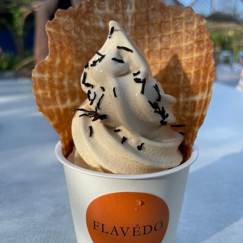 アールグレイのソフトクリーム(FLAVÉDO ROOFTOP フラベド ルーフトップ)