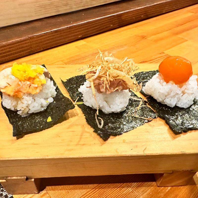 こむすび三連星(麺堂HOME （めんどうほーむ）)