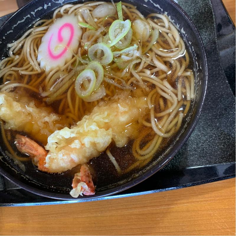 天ぷらそば(土崎湊屋)
