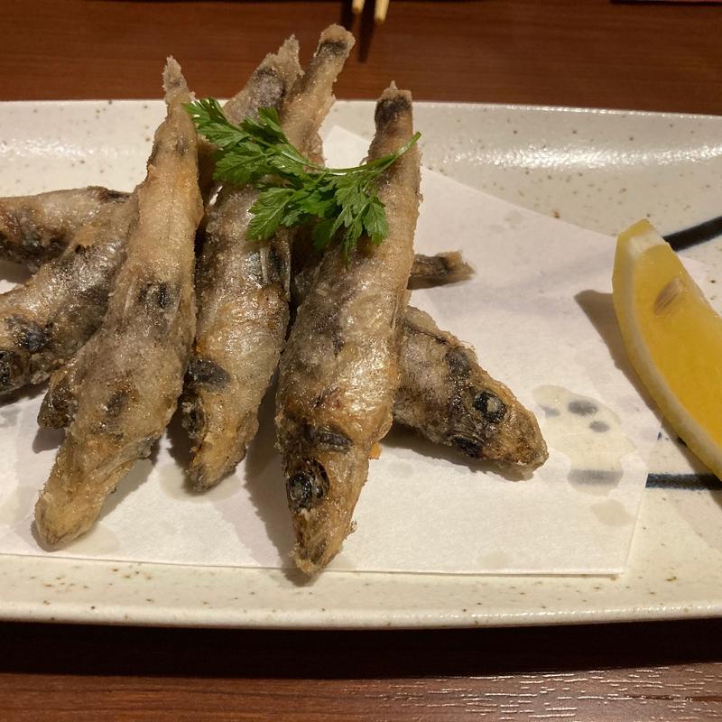 メヒカリの唐揚げ(庵ぐら 福島店 )